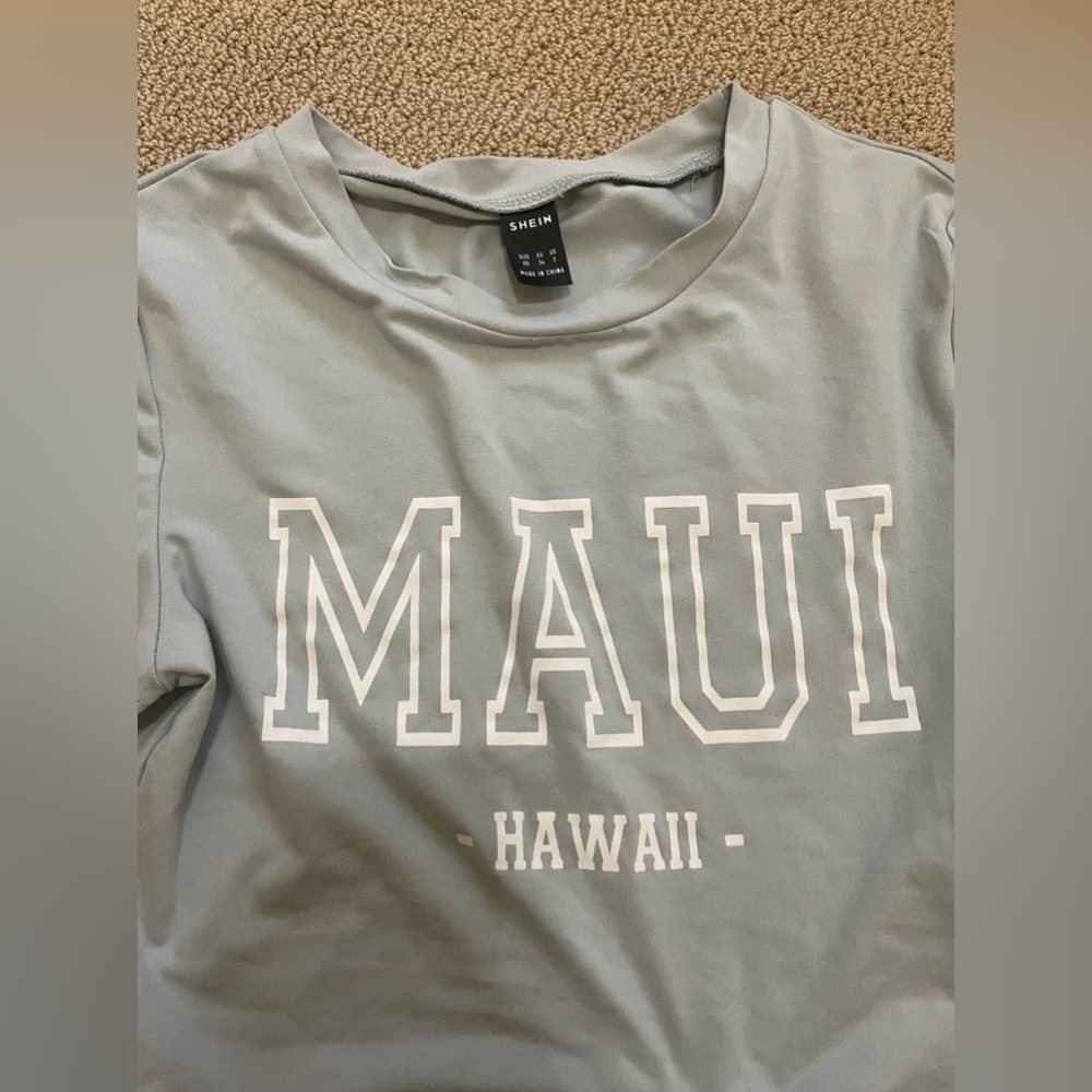 shein crop top size extra small